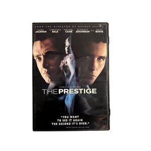 The Prestige 2007 DVD Hugh Jackman Christian Bale Action Thriller Pre-Owned